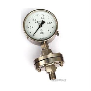 150BF系列膜片压力表不锈钢膜片式 150B 耐腐蚀压力表 150A YPF