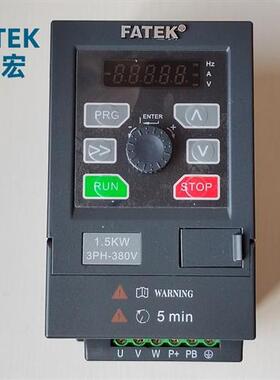 FATEK变频器FID-B20-4T0.7G 2.2G三相380v 2S1.5单相220V调速