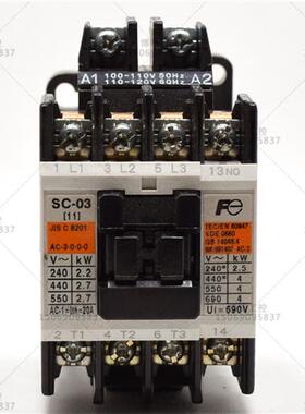 电梯配件  日立电梯专用 日本交流接触器SC-03 3A1B AC110 现
