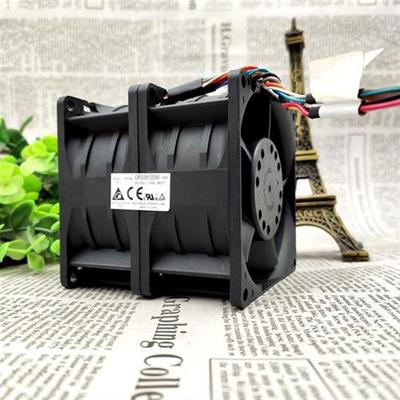 8厘米 8080 12V 7.2A GFC0812DW 超双电机 汽车改装增压风扇