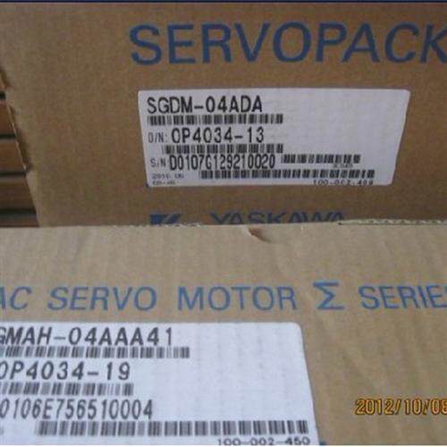 现货原装SGMGH-09ACA6C+SGDM-10ADA质保一年欢迎询价