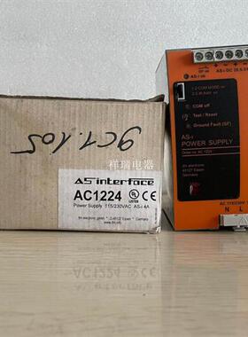 全新原装Ifm AC1224AS-I电源模块 115/230VAC 4A议价