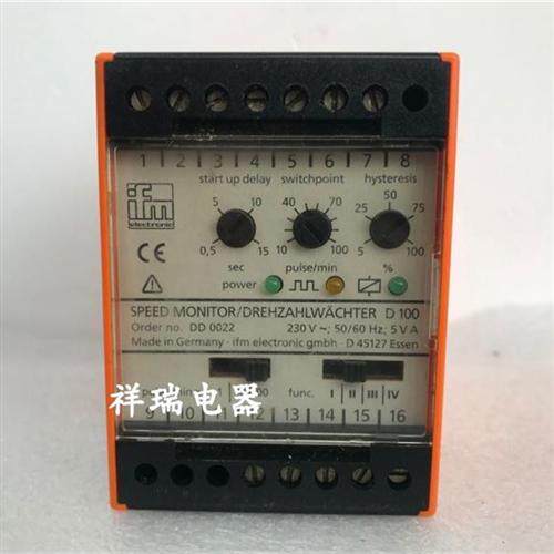 原装正品IFM 传感继电器 D45127 DD0022 控制器