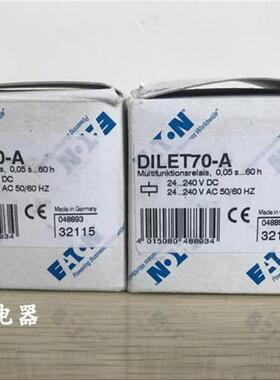 原装正品ETN/时间继电器 DILET70-A DIL ET 70-A