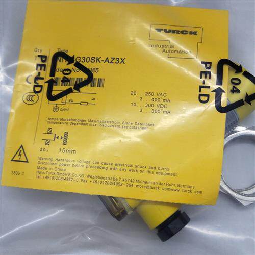 现货全新图尔克接近开关Ni15-G30SK-AZ3X AP6X AN6X AD4X 质保1年