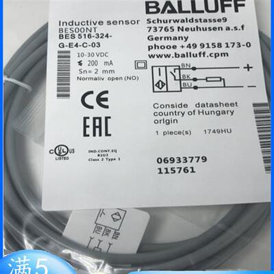 全新 接近开关BES00NT BES 516-324-G-E4-C-03电感式传感器