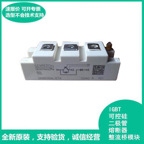 全新IGBT模块家用电工零配件SKM100GAL12T4 SKM100GAL12V