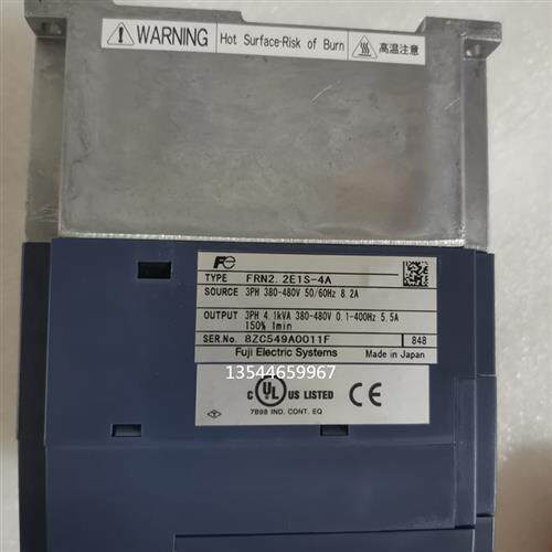 变频器FRN0.4 0.75 1.5 2.2 3.7E1S-4A全新原装日本产