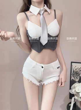 酒吧gogo演出服女团DS领舞台装DJ性感夜场女bgo点舞服性感夜场服