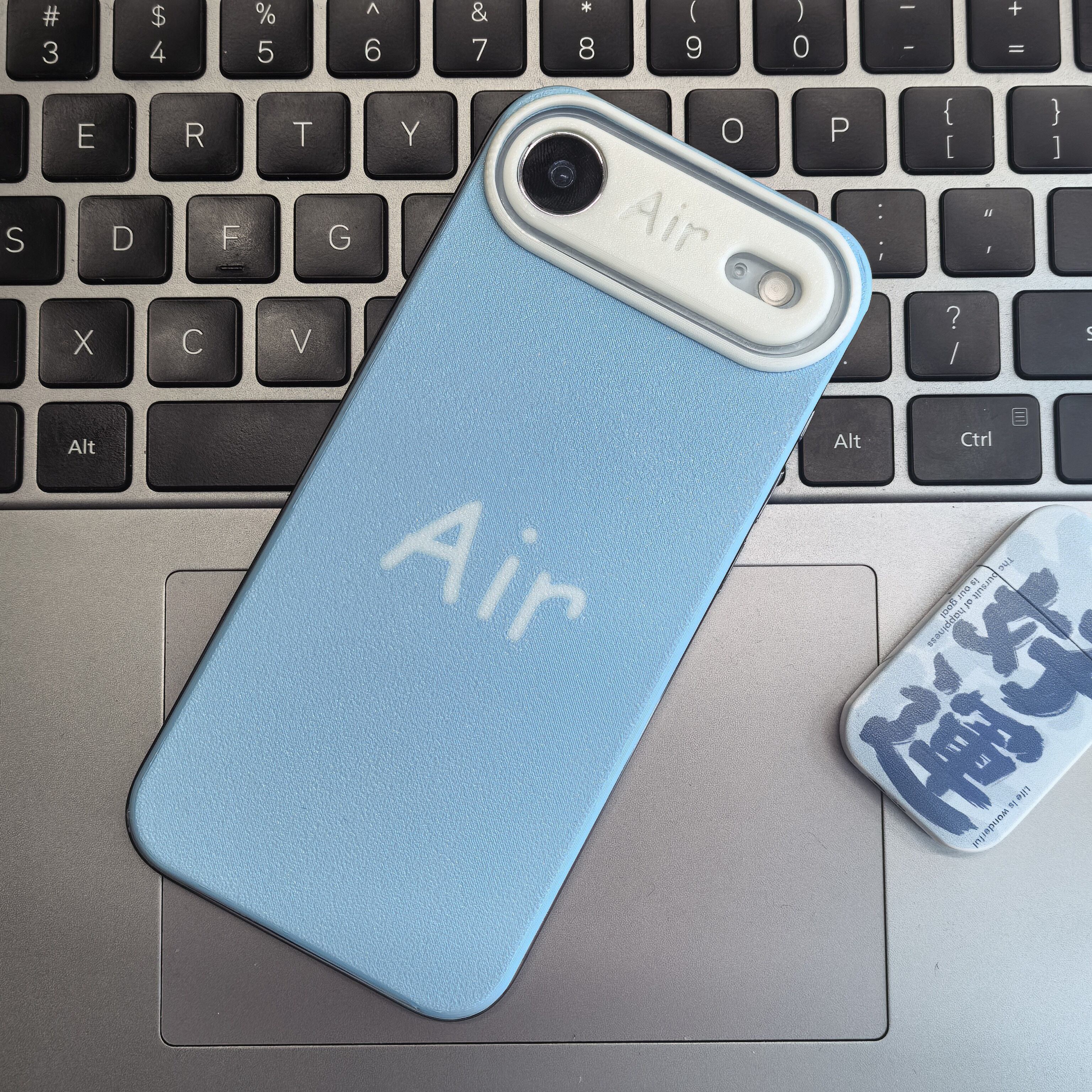 新款适用于iPhone air苹果 17 pro max手机磁吸背贴板3D打印创意多巴胺手机壳套超薄MagSafe防刮磨