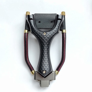 新款内置双轴承静音滑轮弹弓高精度五代天罡重型碗托射鱼镖打渔轮