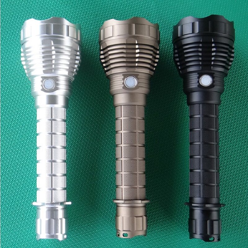 CREE三代P70.3HI强光手电筒 USB充口户外远射白黄光灯珠26650电池