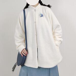 南国传统服饰|暖呼呼|原创明制加绒加厚立领弓袋袖汉服外套秋冬