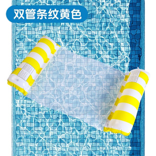 水上浮床加厚PVC泳池浮板戏水神器水上网床