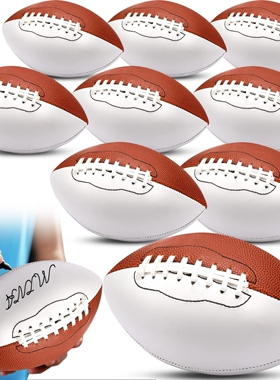 美式橄榄球9号成人比赛训练footbal耐磨pu皮革空白无印刷
