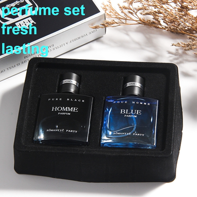 Brand Men perfume set gift box 男士香水礼盒套装持久清新 man