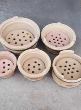 耐烧围炉煮茶土炉子砂锅碳炉火锅家用户外老式碳烤陶土手工木炭炉