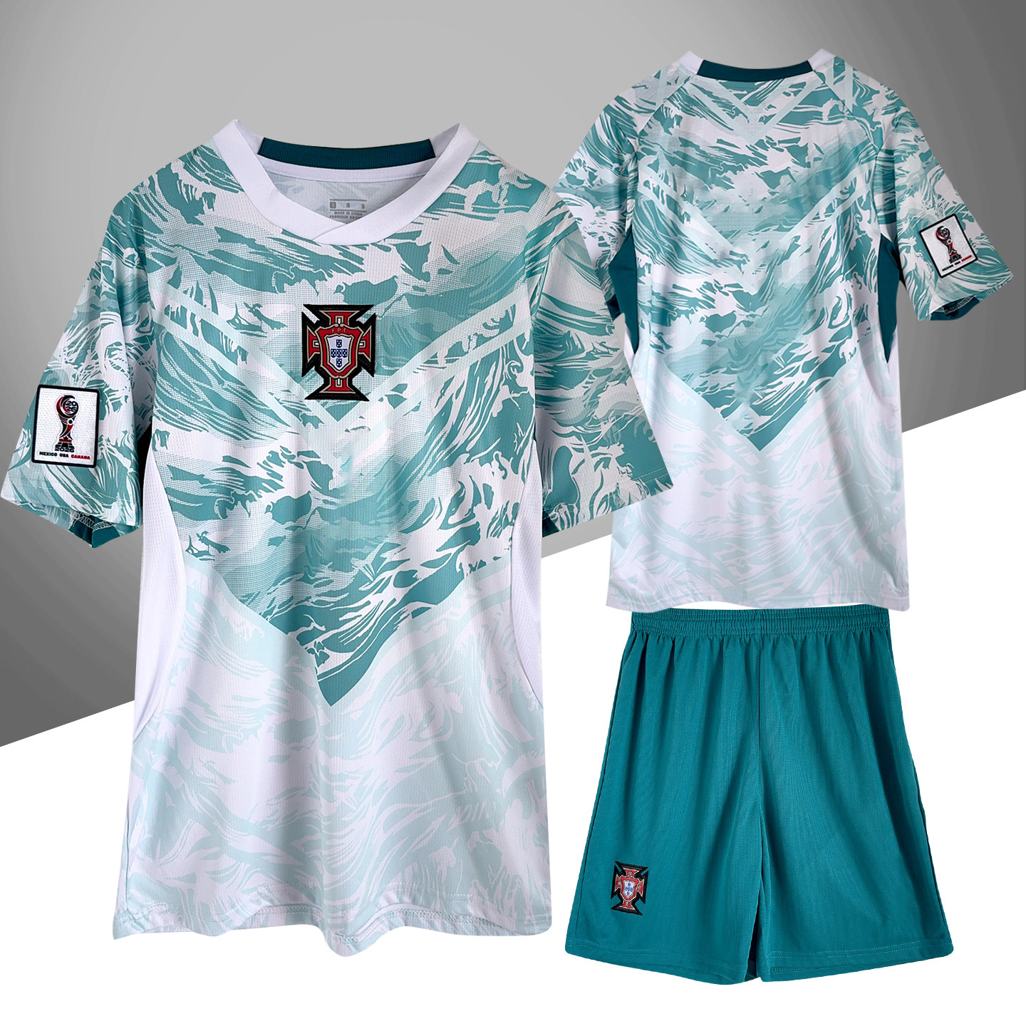 2026世界怀葡萄牙足球服主场队服短袖客场速干球衣运动套装C罗7号