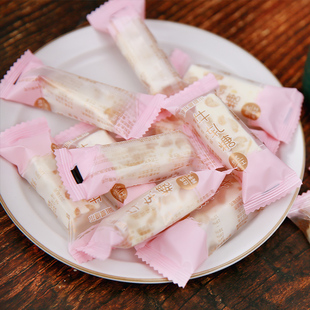 50粒新年爱维尔牛奶花生味手工牛轧糖台湾风味零食糖果结婚软糖