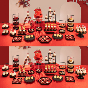 爱维尔苏州同城配送生日蛋糕甜品台婚礼中式婚礼婚宴甜品送货上门