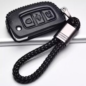 真皮车钥匙套折叠19款 适用2022款 13代经典 轩逸钥匙包21款 日产经典