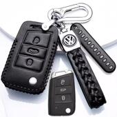 卓越版 超越 专用全包真皮包保护扣 大众速腾钥匙套飞越 适用2025款