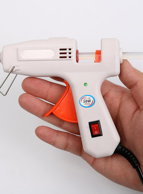 跨境手工制作20W热熔胶枪 家用电胶枪 7mm点胶枪 玻璃胶枪 DI现货
