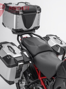 杜卡迪MTSV4SPP边箱铝制摩旅快拆大容量储物三箱防水行李箱76 升