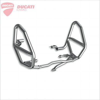 杜卡迪护杠防摔竞技改装