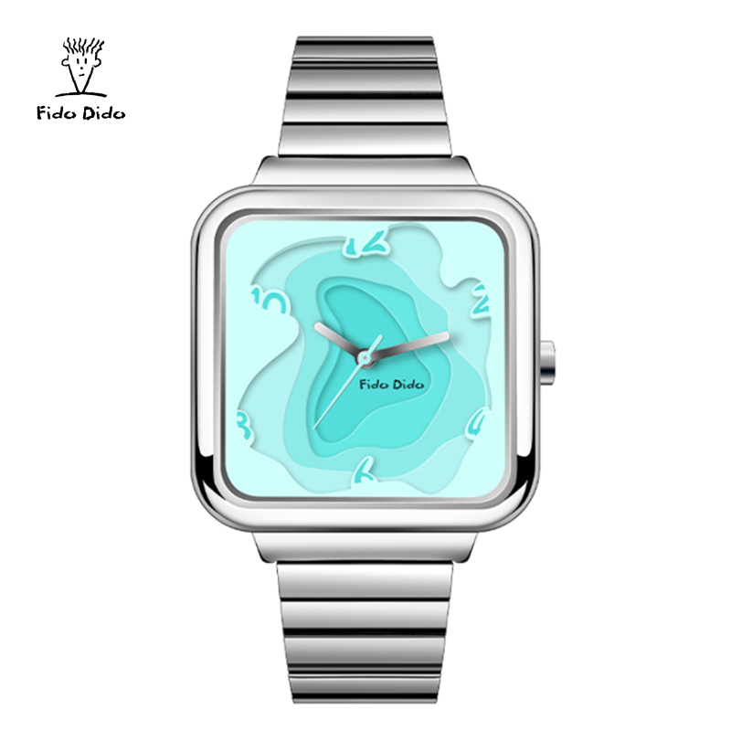 手表女款方形轻奢小众高级感