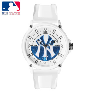 MLB美职棒手表男女同款流沙星空潮流时尚学生运动夜光防水情侣表