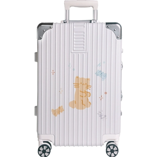 Оригинальный белый универсальный чемодан, 24 дюймов