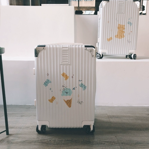 Оригинальный белый универсальный чемодан, 24 дюймов