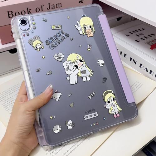 3y折新款iPad防弯摔带笔槽壳