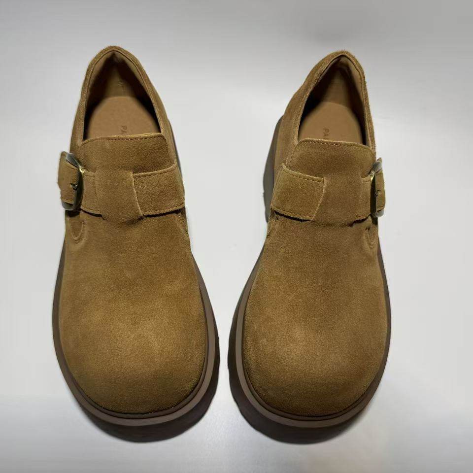 牛反绒真皮全包勃肯鞋厚底增高乐福鞋时尚百搭休闲单鞋潮鞋,女鞋,勃肯鞋/软木鞋,淘宝优惠券,粉丝福利购,淘宝优惠卷