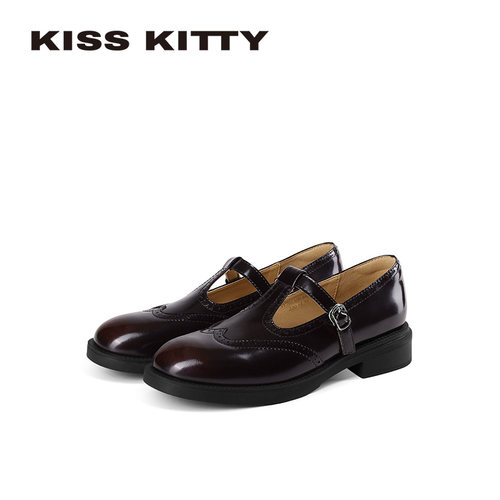KISSKITTY玛丽珍小皮鞋女