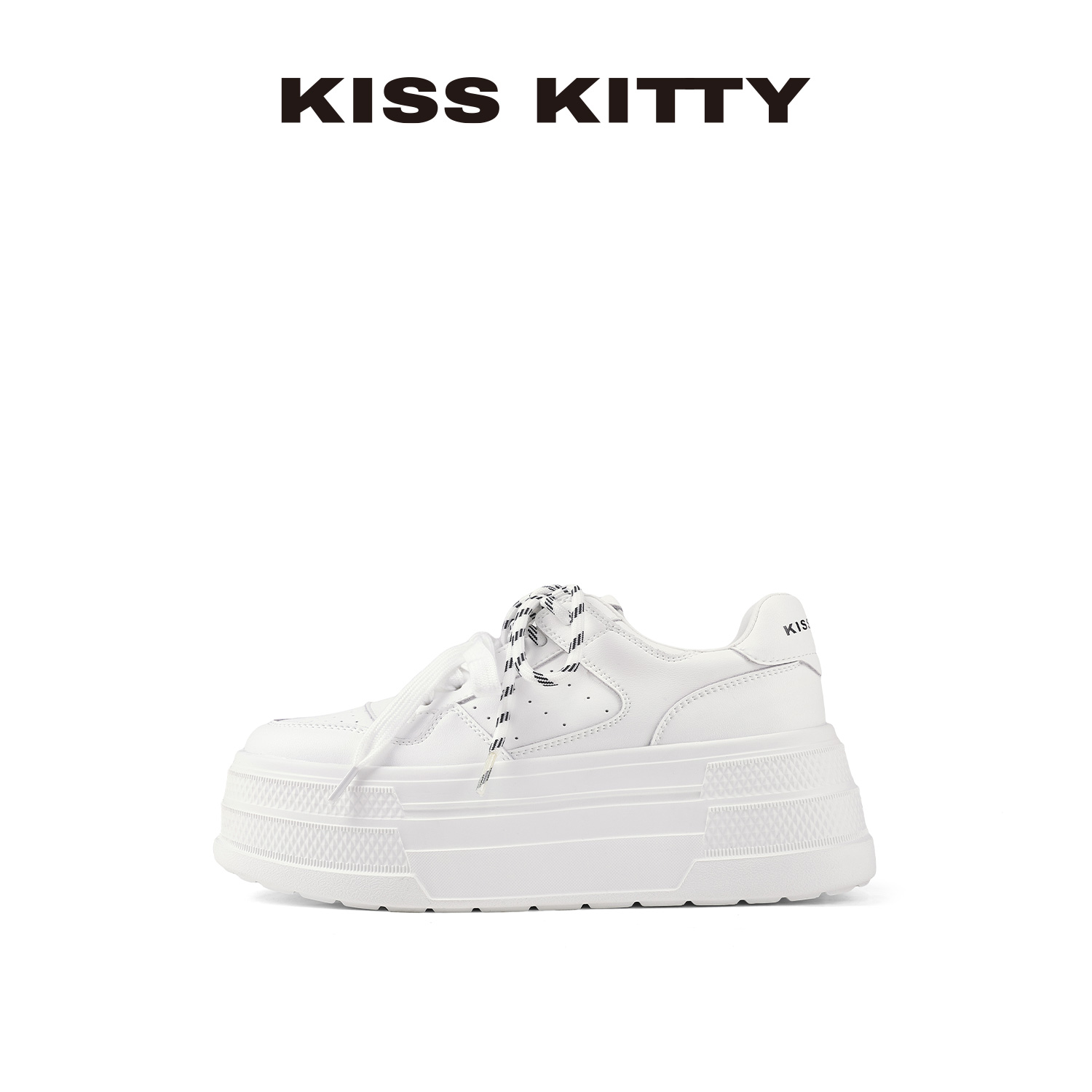 KISSKITTY新款秋季百搭小白鞋