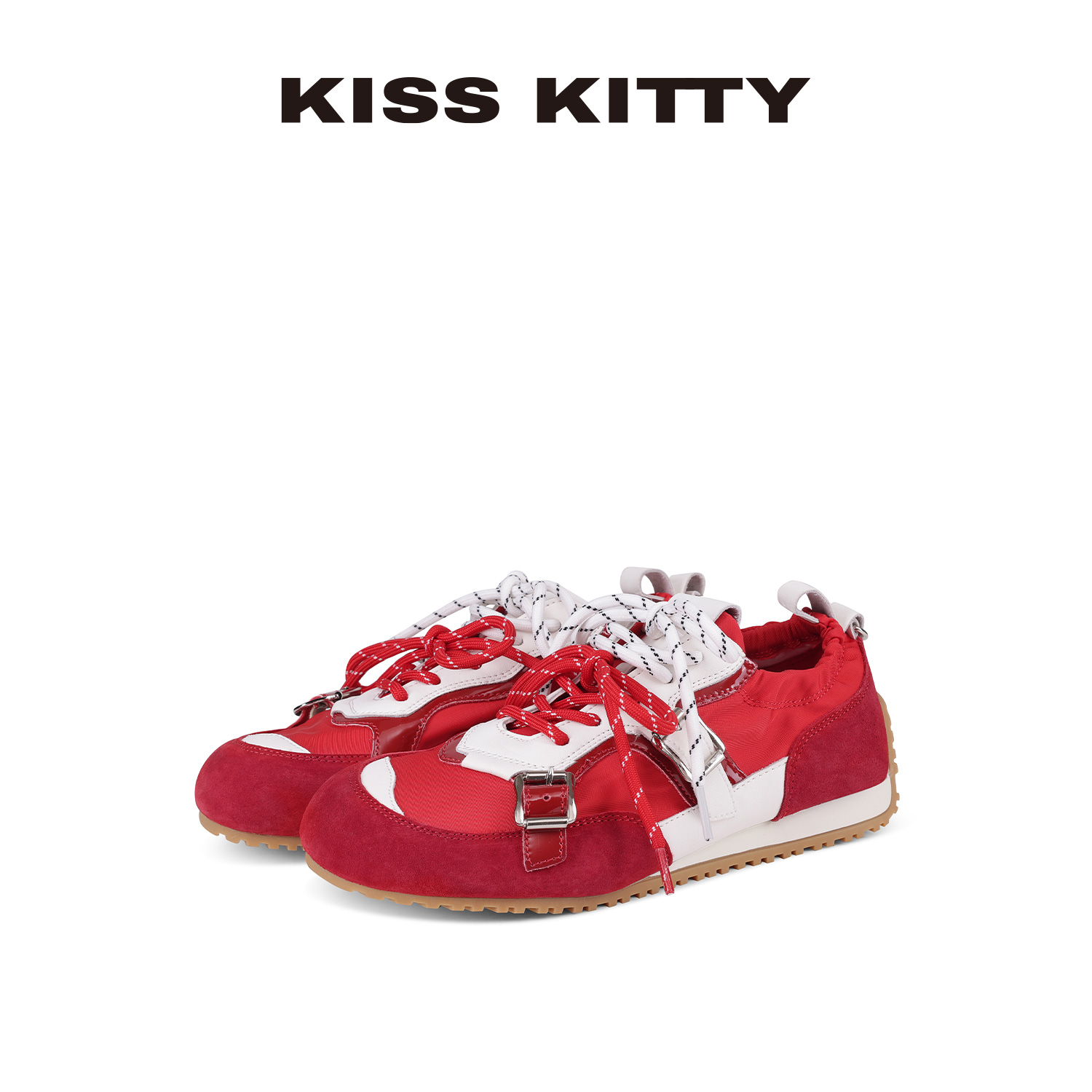 KISSKITTY25夏新款透气德训鞋