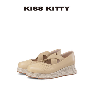 KISSKITTY2025秋季新款乐福鞋