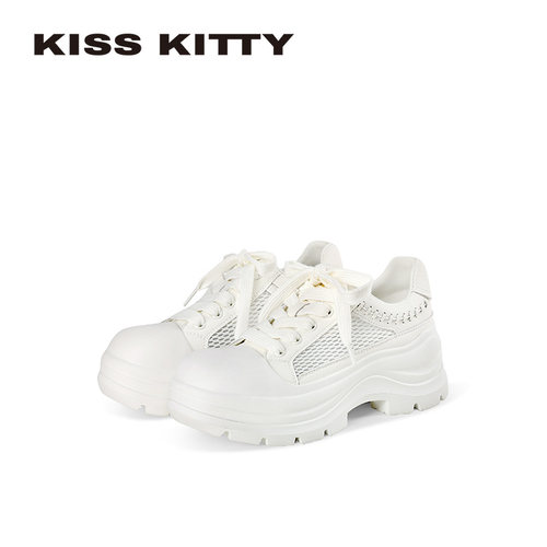 KISSKITTY厚底小白鞋夏季