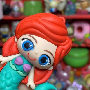 【Dreamer】爱丽儿公主小美人鱼公仔玩偶PVC软胶钥匙扣挂件