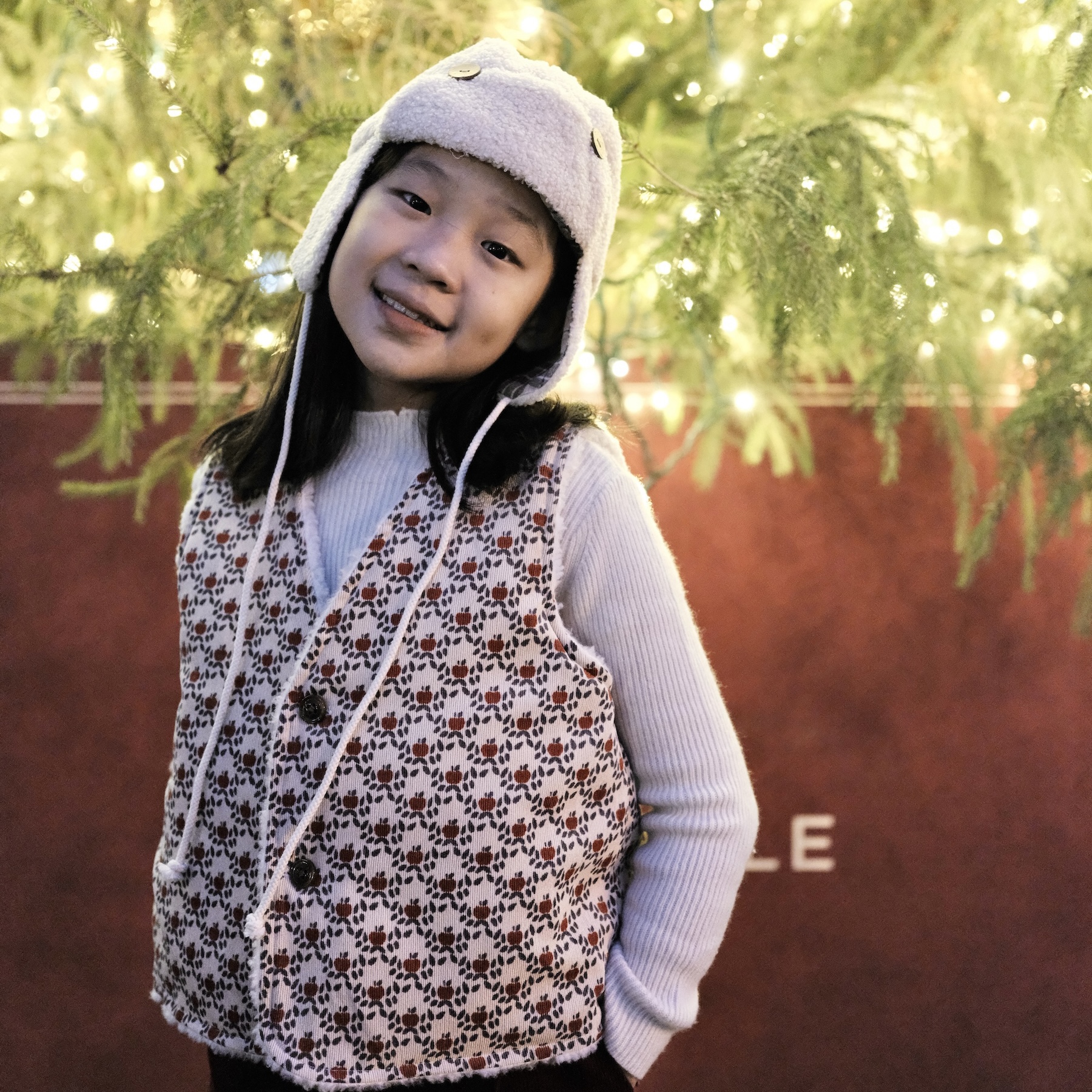 Lovinyanna2024F/W12/18圣诞双面马甲