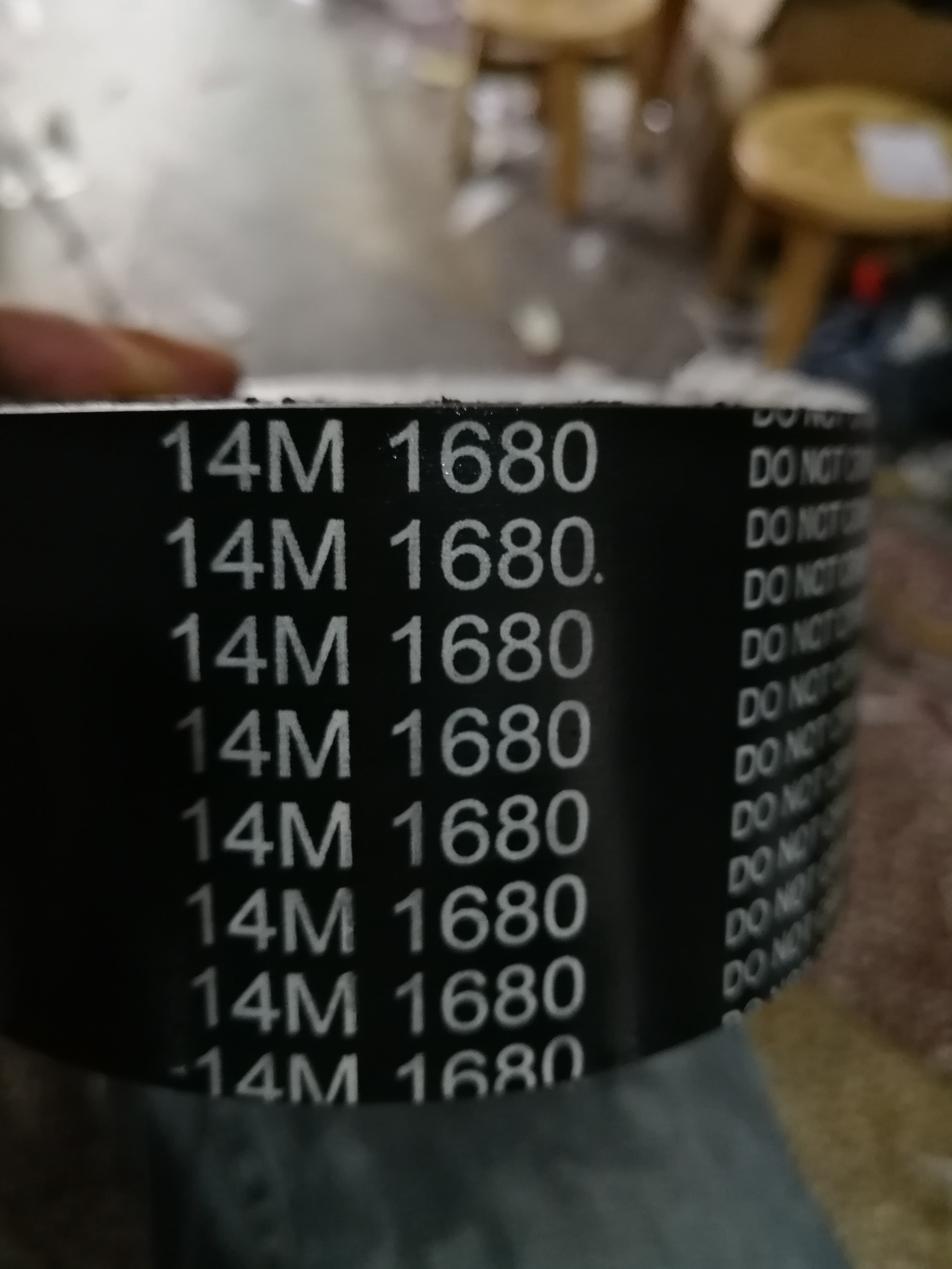 橡胶同步带HTD14M圆弧齿