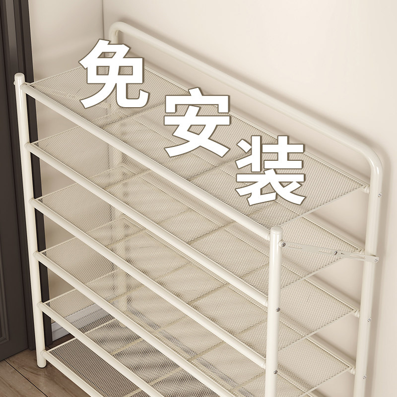 【折叠免安装】门口多层鞋架图片