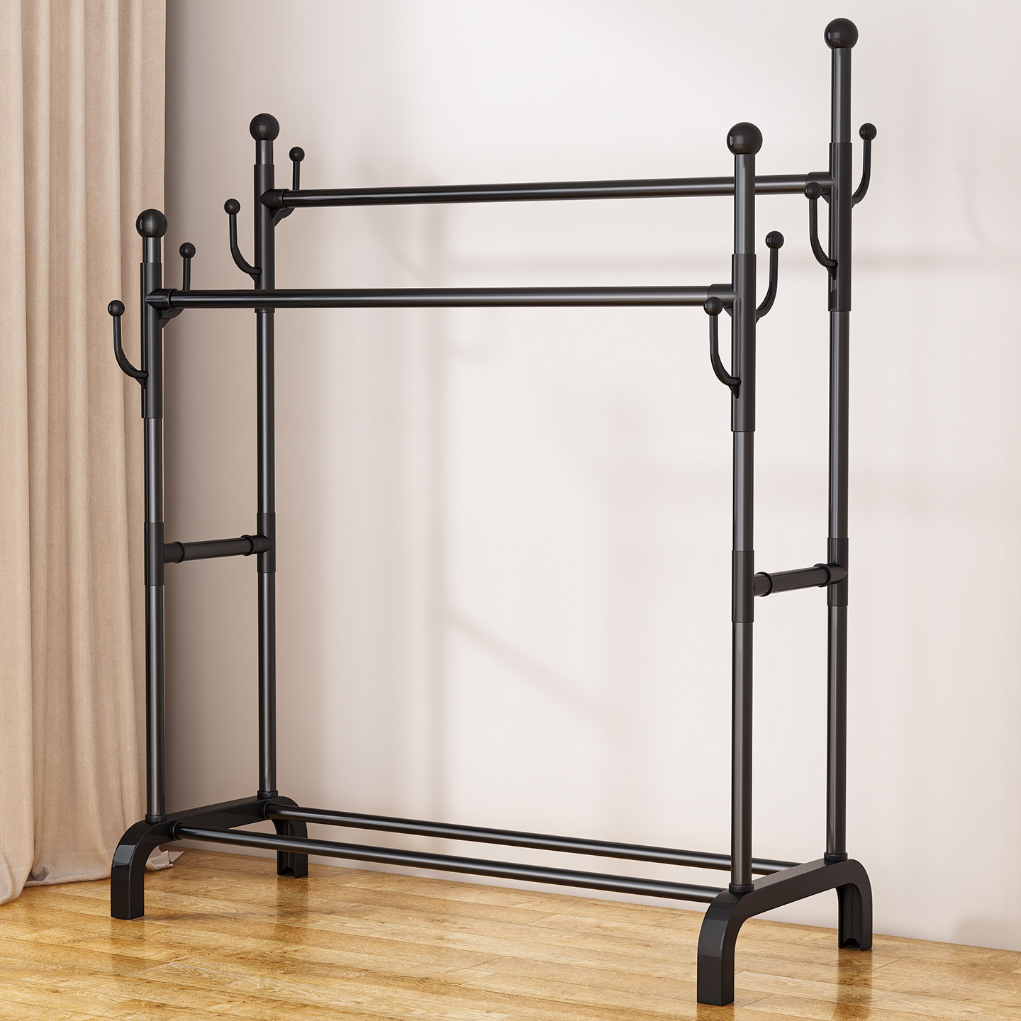 【新品首发】可移动衣帽架落地