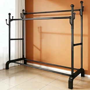 落地衣帽架简易衣架室内房间挂衣架子家用晾衣架卧室衣服收纳架子