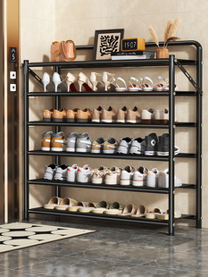 折叠鞋架入户门口外楼道鞋子收纳架多层家用租房简易放鞋柜免安装