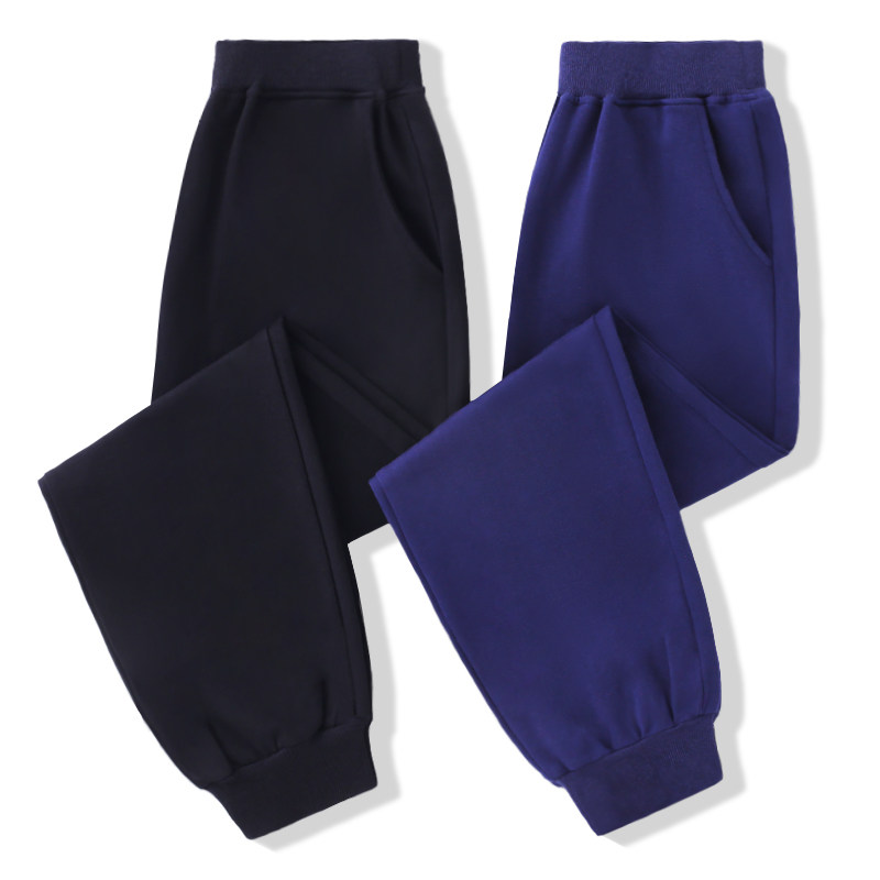 男童运动裤纯棉中大童休闲裤春秋款儿童束口长裤男学生春季外穿