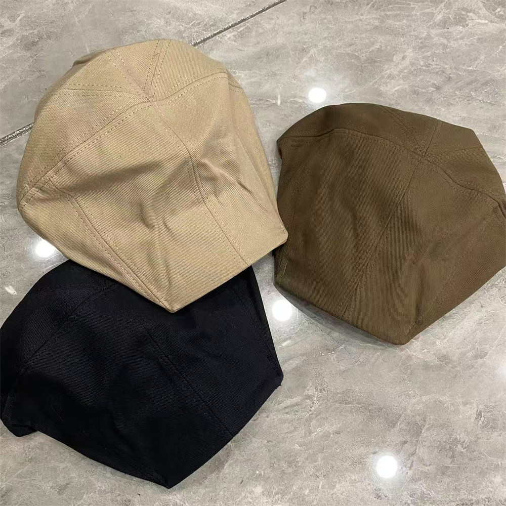 齐沿平沿街拍个性可调节秋冬痞帅百搭休闲显瘦欧美贝雷画家前进帽