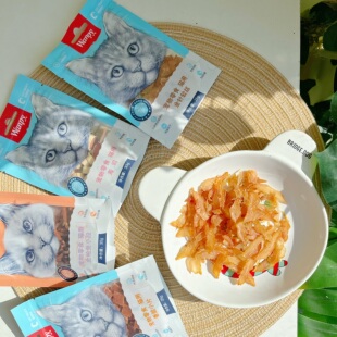 Wanpy顽皮猫咪零食金针软丝鸡肉干肉条金枪鱼小段鱼干猫寿司零食